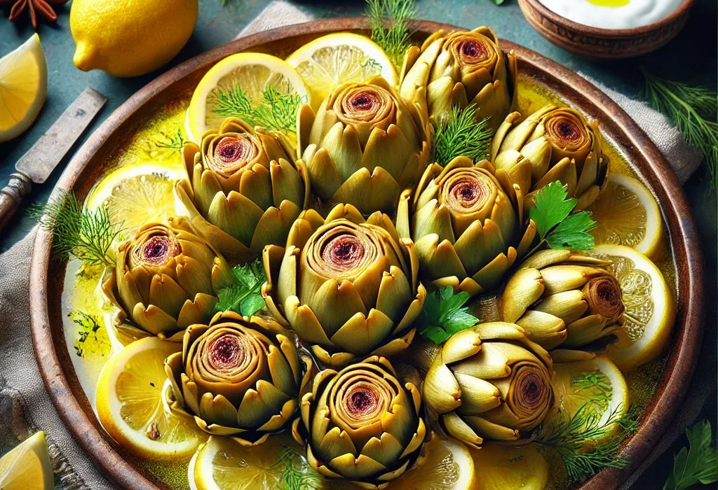 Zeytinyağlı Enginar Tarifi