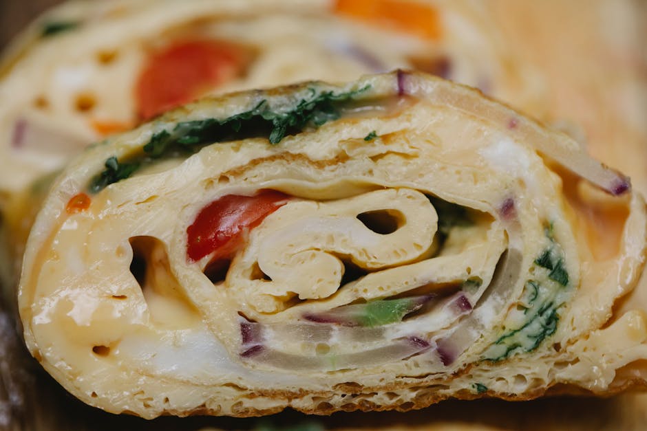 Sebzeli Peynirli Kahvaltılık Omlet