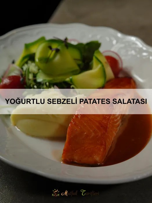 Yoğurtlu Sebzeli Patates Salatası