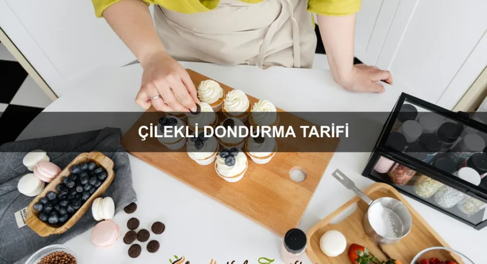 Çilekli Dondurma Tarifi