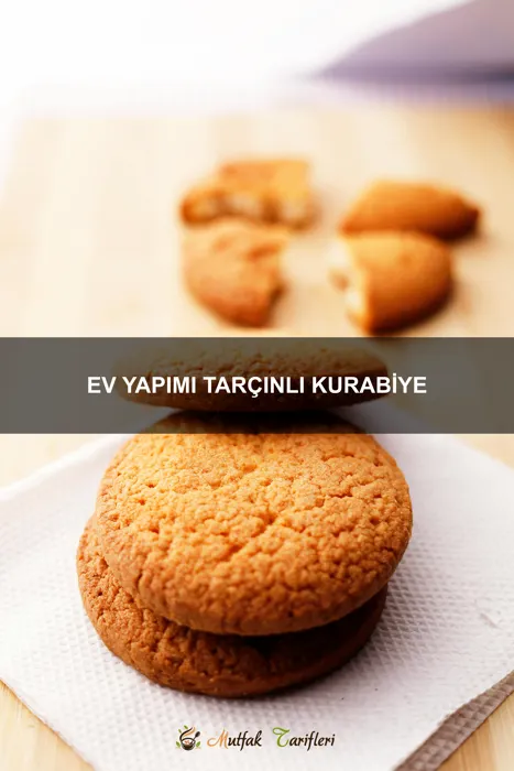 Ev Yapımı Tarçınlı Kurabiye