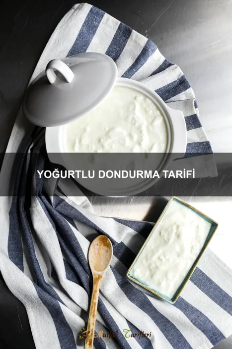 Yoğurtlu Dondurma Tarifi