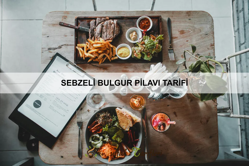 Sebzeli Bulgur Pilavı Tarifi