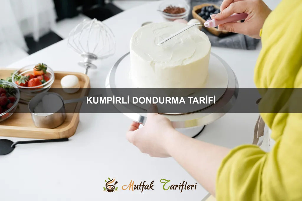 Kumpirli Dondurma Tarifi