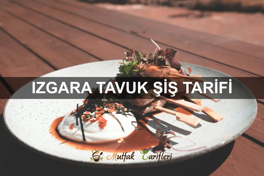 Izgara Tavuk Şiş Tarifi