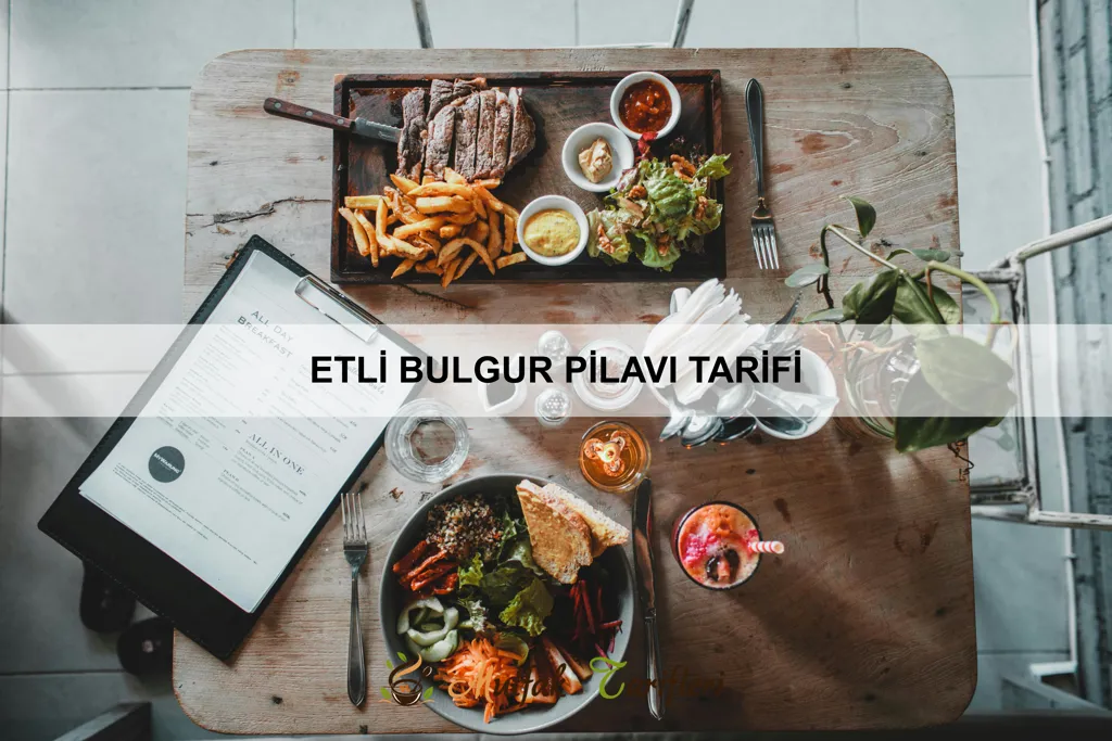 Etli Bulgur Pilavı Tarifi