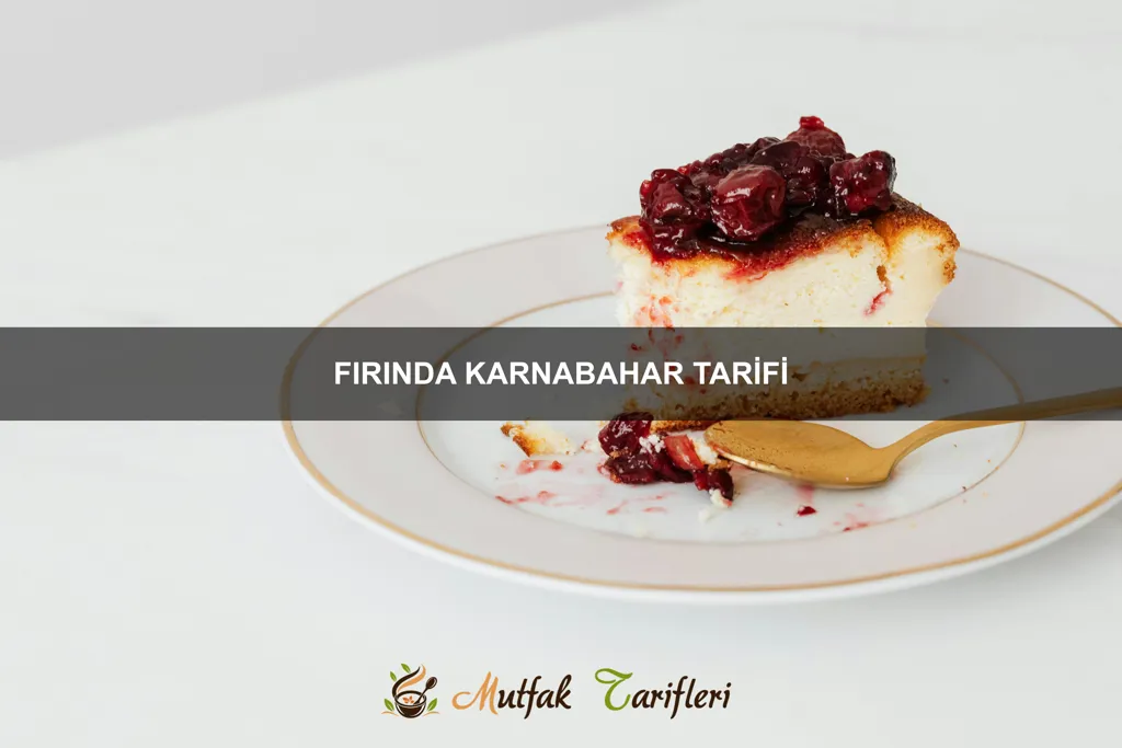 Fırında Karnabahar Tarifi