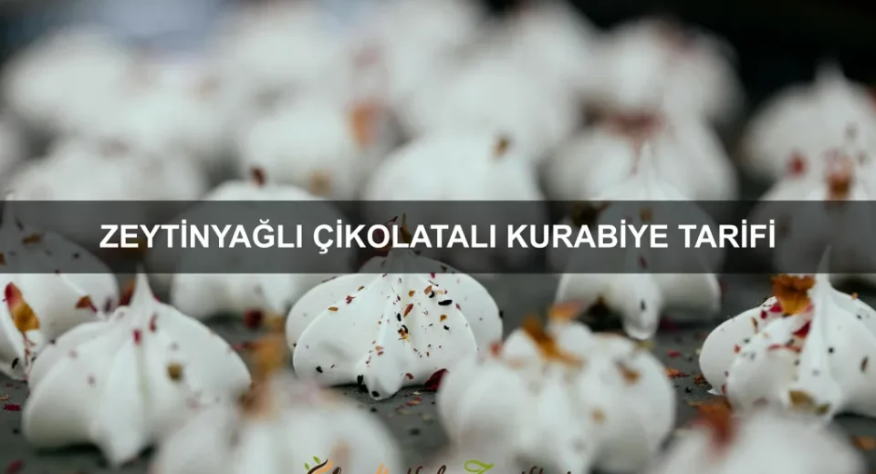 Zeytinyağlı Çikolatalı Kurabiye Tarifi