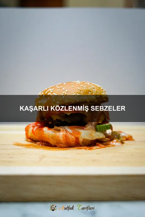 Kaşarlı Közlenmiş Sebzeler