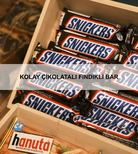 Kolay Çikolatalı Fındıklı Bar