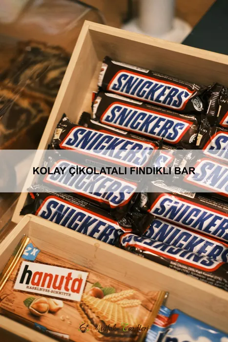 Kolay Çikolatalı Fındıklı Bar