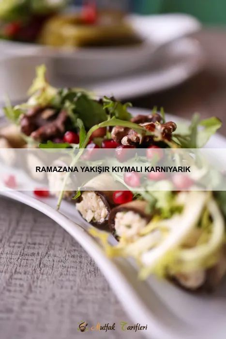 Ramazana Yakışır Kıymalı Karnıyarık