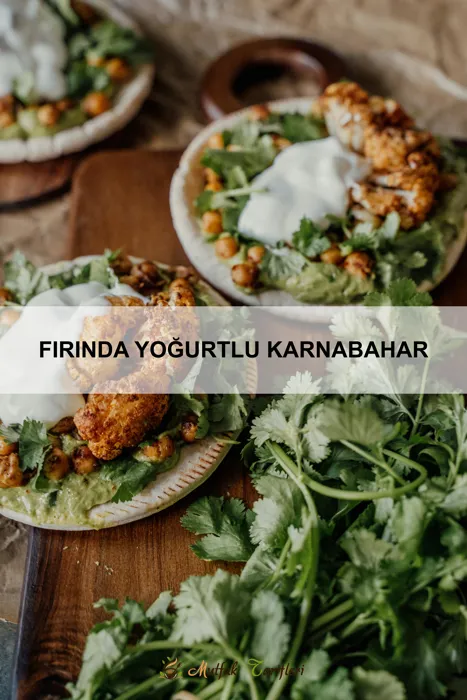 Fırında Yoğurtlu Karnabahar