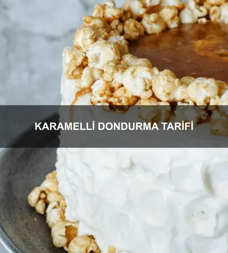 Karamelli Dondurma Tarifi