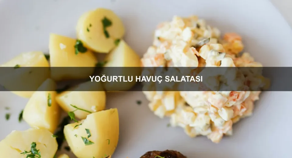 Yoğurtlu Havuç Salatası