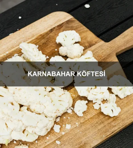 Karnabahar Köftesi